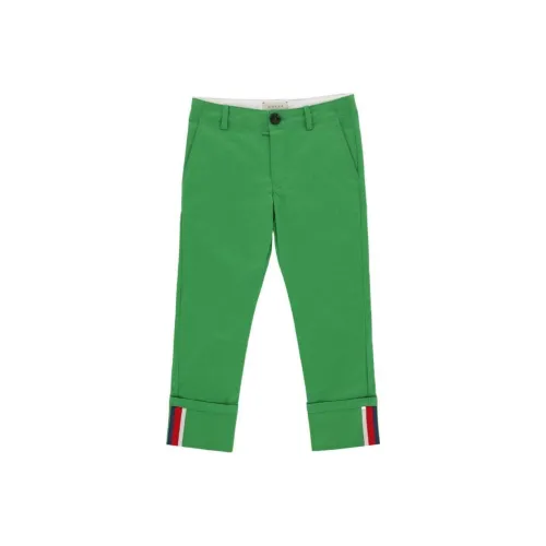 GUCCI Зеленые Детские Леггинсы