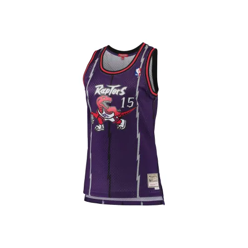 NBA Toronto Raptors VINCE Carter Фиолетовый Toronto Raptors 1998 99 Hardwood Баскетбольная Джерси Женская Синяя