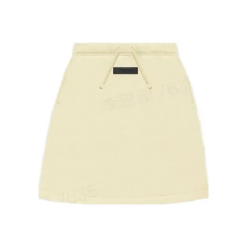 Fear Of God Essentials Канареечно-желтый Kids Юбки