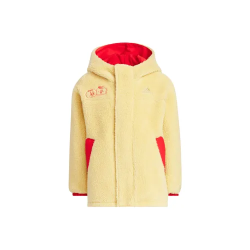 Adidas Velvet Jacket для КIDS FW23 Velvet Jacket для Детского Светло-желтый Светло-желтый Детский