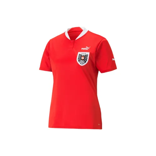 PUMA REPLICA Austria Дом 22 23 Джерси Футбол Джерси Женские Красные