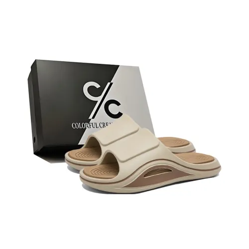 Colorful Creations ЭВА Массаж Противоскользящий Устойчивый к истиранию Устойчивый к запахам Тихий Слипоны Мужской