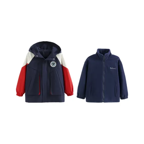 FAIRWHALE Ветровка Темно-синяя Детская