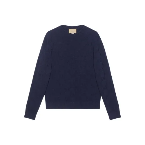 GUCCI Синие Мужские Свитера