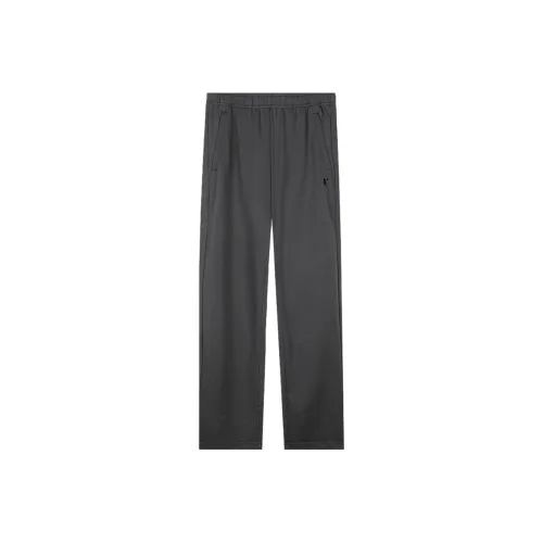 QIAODAN Вязаные тренировочные брюки мужские асфальтовый серый