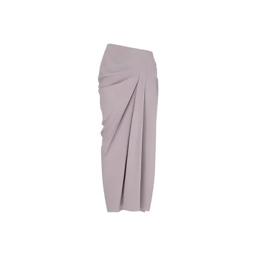 DRIES VAN NOTEN Розовый Женские Повседневные Длинные Юбки