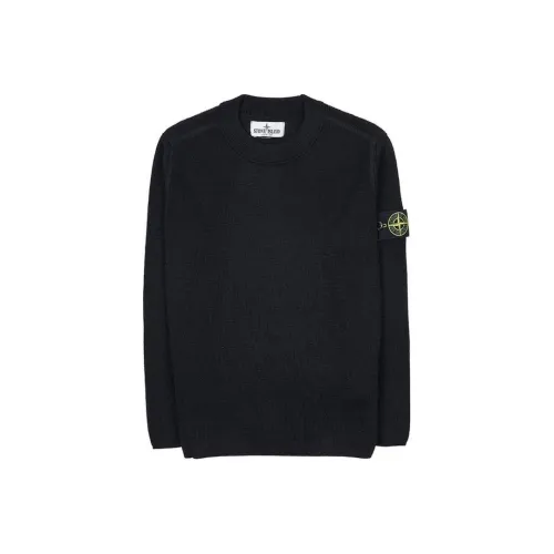 STONE ISLAND Черный Kids Свитеры