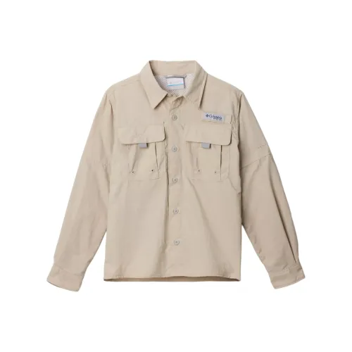 Columbia PFG Bahama™ Рубашка Хаки Детская