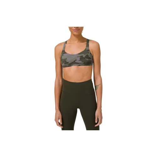 lululemon Free To Be Спортивное белье Женское Камуфляжный фиолетовый Смешанный цвет