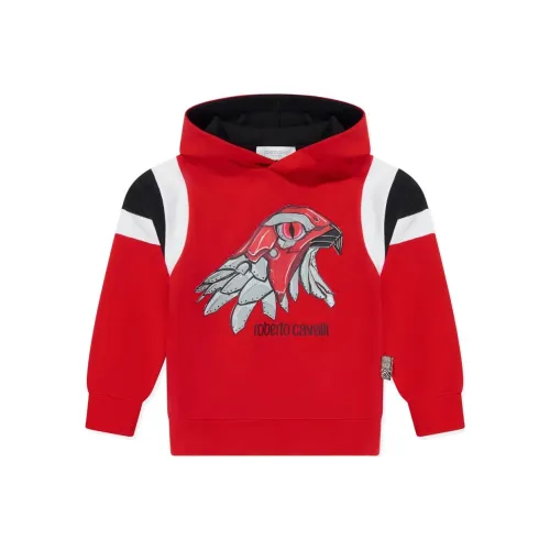 Roberto Cavalli Свитшот Красный Детский