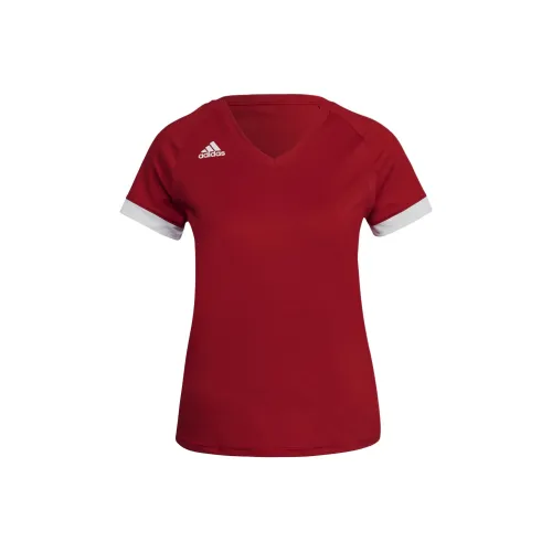 Adidas QUICKSET Волейбол Джерси Женские Red
