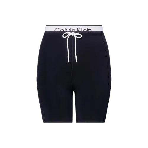 Calvin Klein Черные Женские Спортивные Шорты