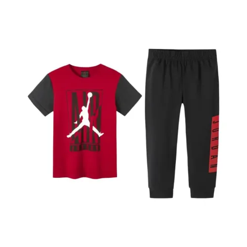 Jordan Повседневная Спортивная Одежда Детская Глубокий Черный