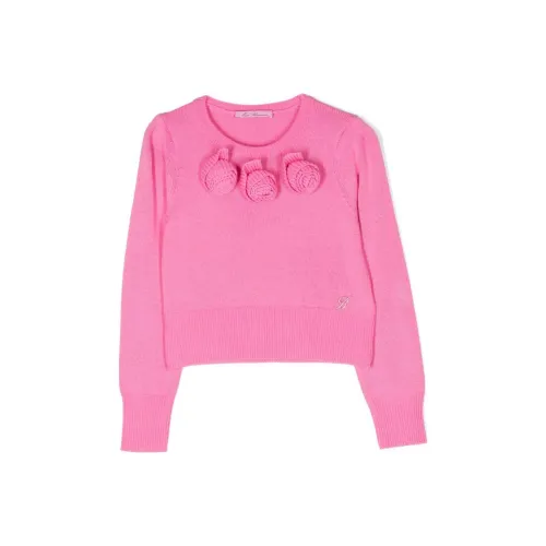Blumarine Розовый Kids Свитеры