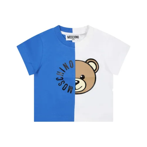 MOSCHINO T-рубашка синяя для малышей и детей дошкольного возраста