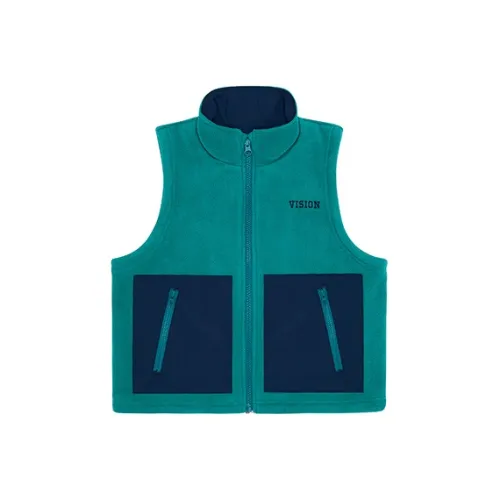 Vision Street Wear Детский жилет цвет зеленый серия Tees