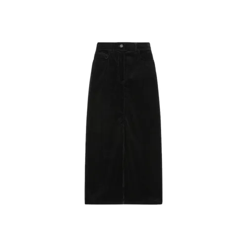 WEEKEND MaxMara Повседневный Длинный Юбка Женские Черный