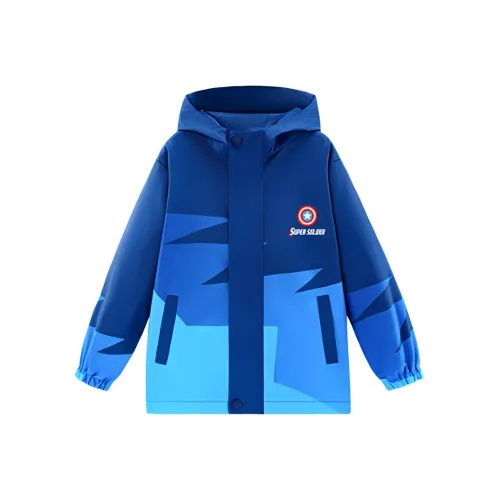 Disney Ветровка Команда Синий America Детский