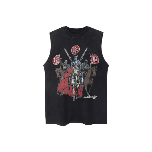 YEARNED Черная Унисекс Майка