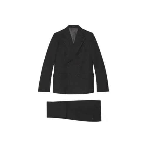 GUCCI Бизнес-костюм мужской темно-серый