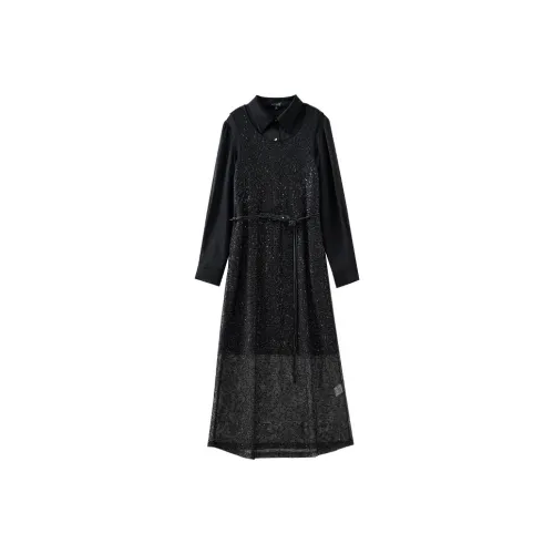 OUNIXUE Комплект с юбкой Женские Черный