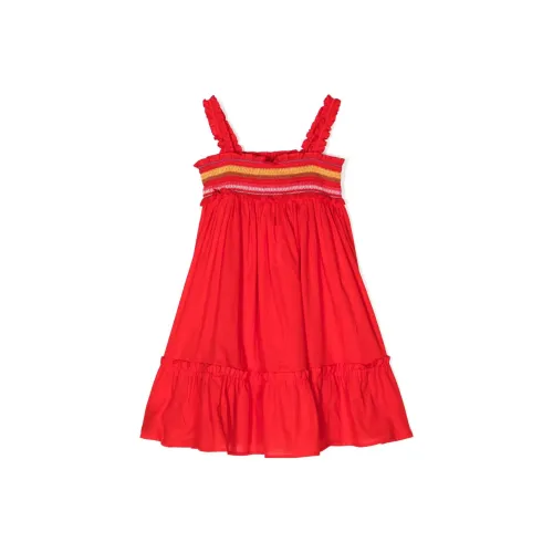 Zimmermann Red Kids Dresses