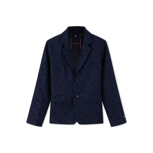 Tommy Hilfiger Детский топ темно-синий для малышей