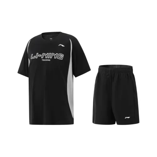 LINING YOUNG Повседневная спортивная одежда Comprehensive physical fitness SS25 Черный Черный Детский