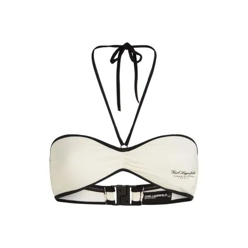 Karl Lagerfeld Двухкомпонентный купальник Женский Белый