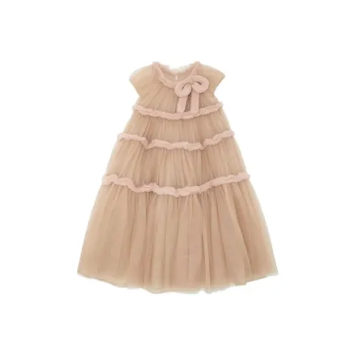 FENDI Платье Женское Розовое Подростков