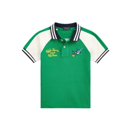 Polo Ralph Lauren Поло SS24 Зеленый Детский