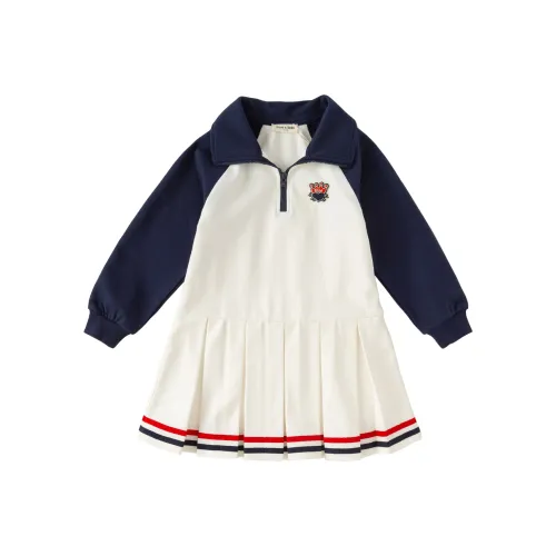 DAVE&BELLA Белые Платья для Детей