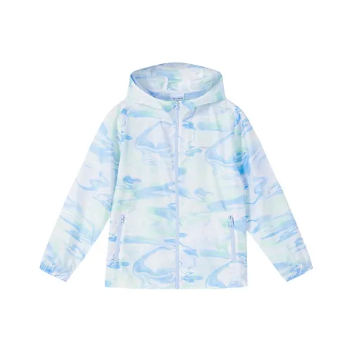 ERKE KIDS Куртка Azure Синий Сияющий Зеленый