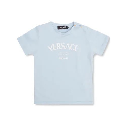 FANSIZHE T-рубашка Светло-синяя для младенцев и малышей