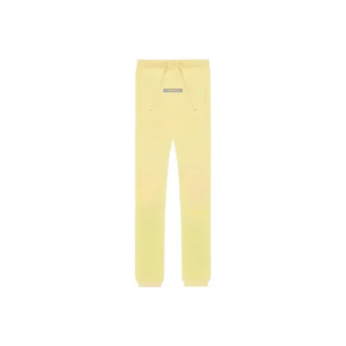 Fear Of God Essentials SS21 Kids Sweatpant Lemonade Желтый Вязаные Тренировочные брюки Лимон Детский