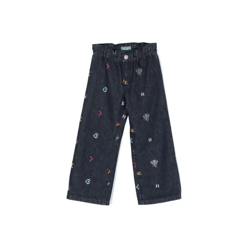 KENZO Синие Джинсы для Детей