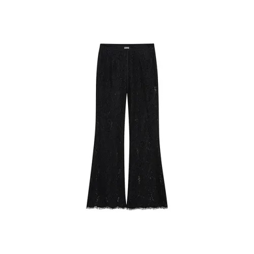 D'zzit Черные Женские Повседневные Брюки