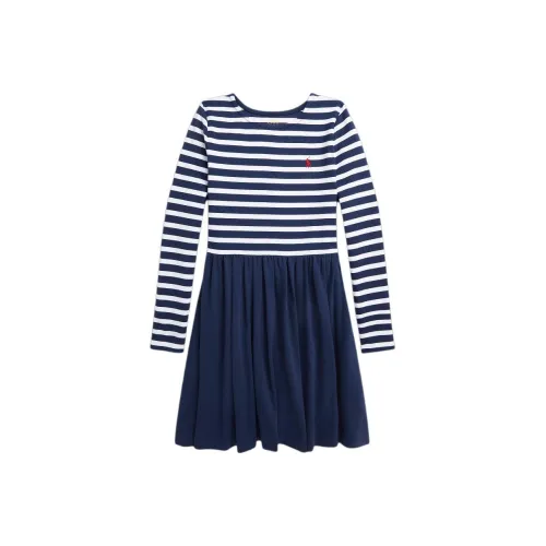 Polo Ralph Lauren Платье SS24 Темно-синий Детский