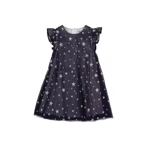 IVY HOUSE;IH Детское платье темно-синего цвета для дошкольников