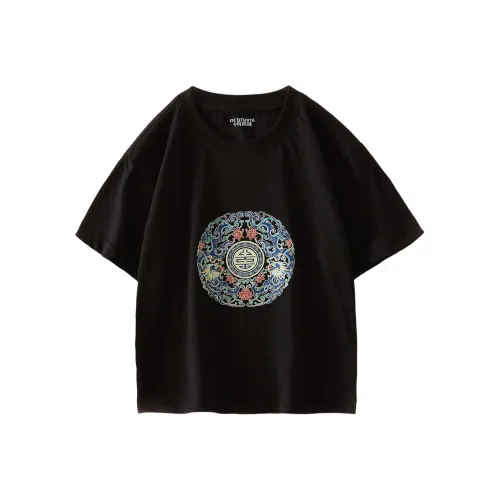 SHIYUEMAMI Детские рубашки T