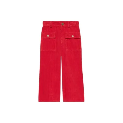Gucci Red Kids Pants Гуччи Красные Детские Брюки