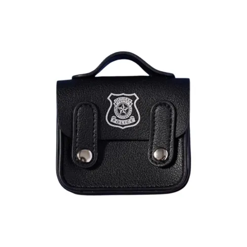 Miniso Кожа Чехол для наушников Унисекс Черный Синий