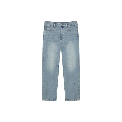 Teenie Weenie Men Светло-синие Унисекс Джинсы