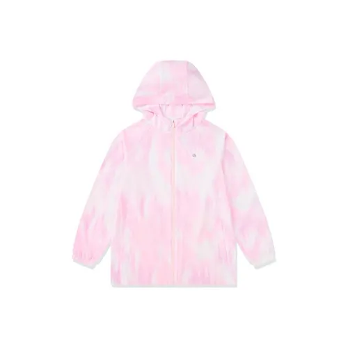 QIAODAN Туристическая одежда Сладкий розовый Full с принтом