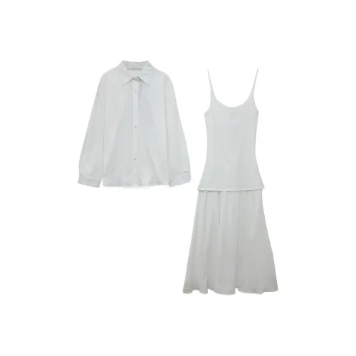 Icicofficial Комплект с юбкой Женская Белая