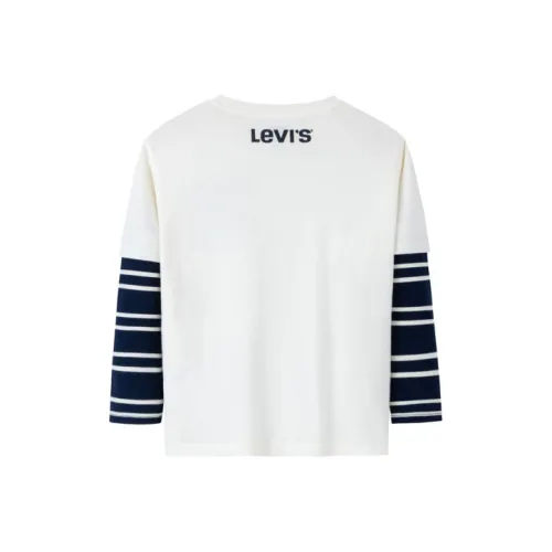 Levi's T-рубашка Конфетно-белая Подростки