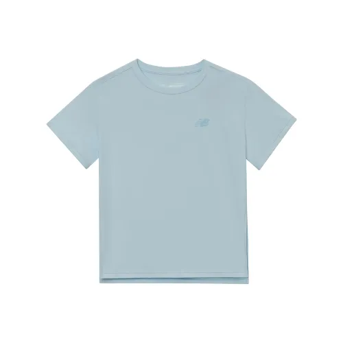 New Balance T-рубашка светло-синяя для детей 3-7 лет