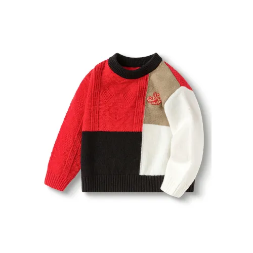 Balabala Свитер Красный Белый Детский