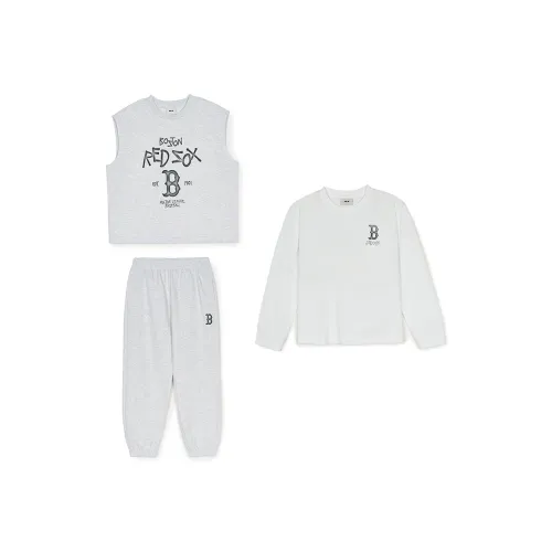 MLB KIDS Повседневный спортивный комплект из 3 предметов светло-серый фотиния для детей 3-7 лет