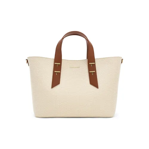 CHARLES KEITH ПУ (полиуретан) текстильная смесь одно плечо сумка женская шоколад